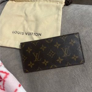 Louis Vuitton vintage checkbook made in USA 1996